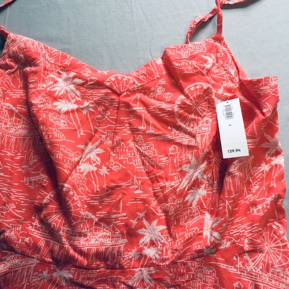 💋SALE💋 NWT Old Navy Coral Sundress - Picture 3 of 8